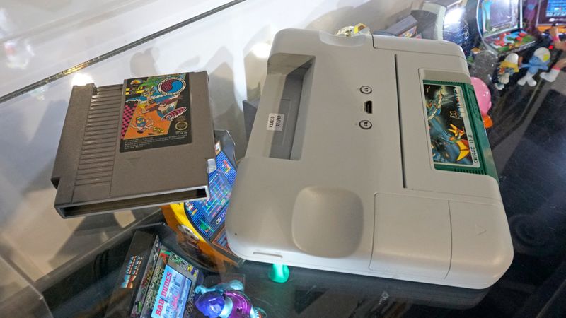 Dual cartridge slots are responsible for the RetroChamp’s generous proportions.